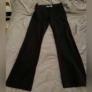 Black dress pant yoga pants